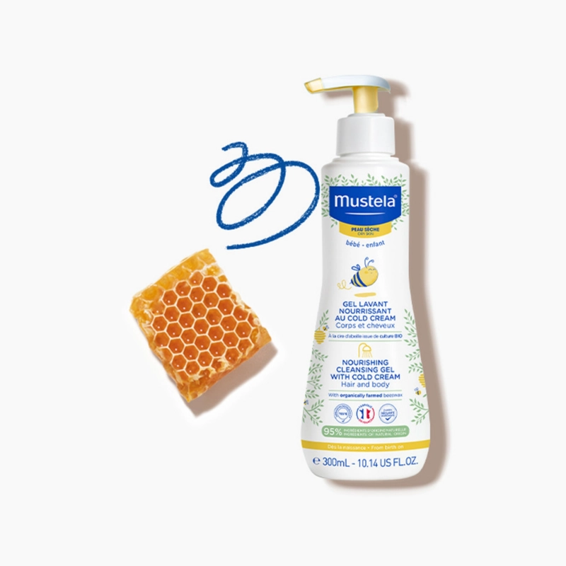 شامپو کلد کرم 300 میل mustela