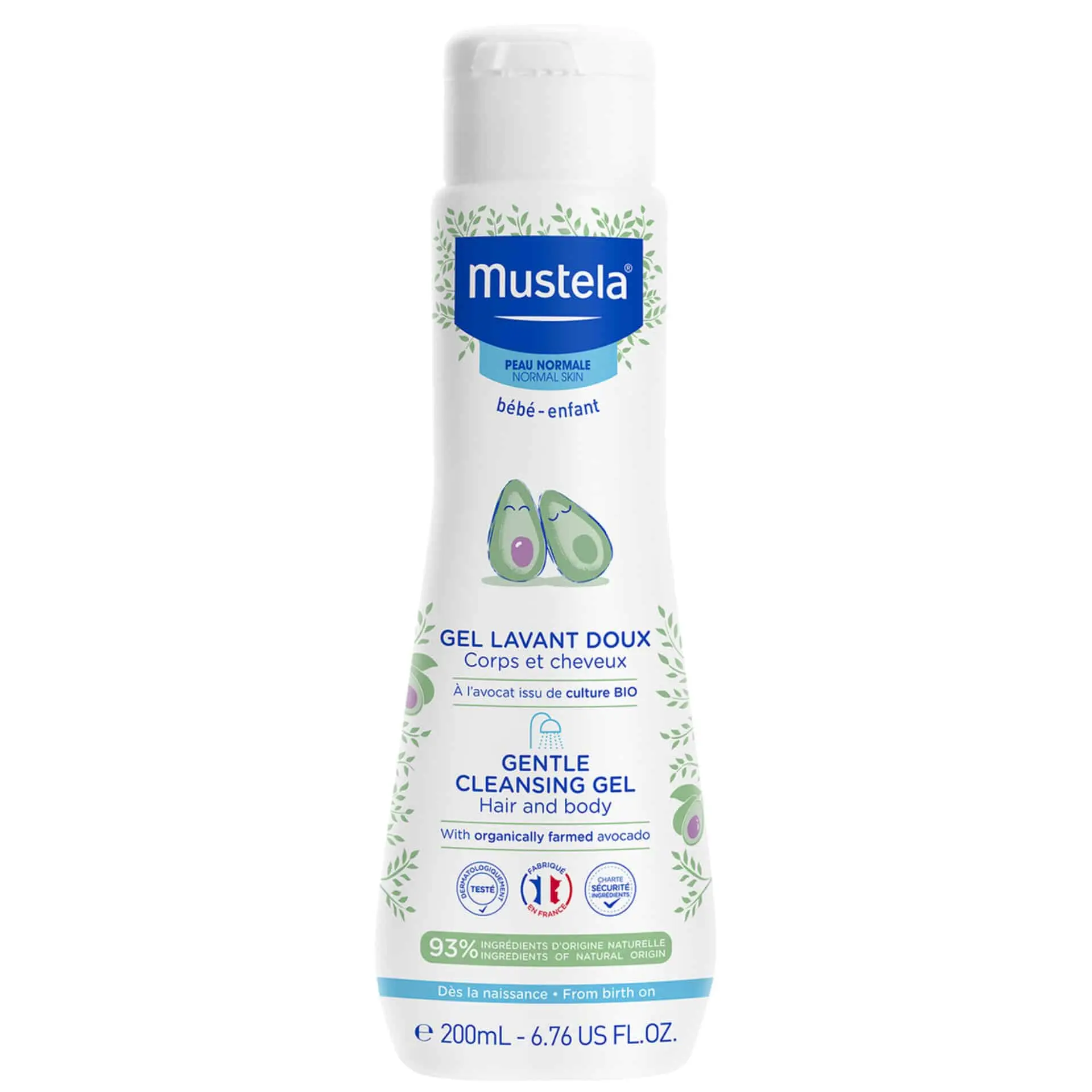 شامپو سر و بدن 200میل ماستلا mustela